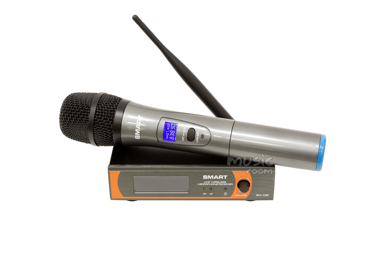 Радиомикрофон с кейсом SMART SM-102 - фото 2 - id-p51592847