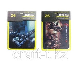 Коврик для мыши игровой Z8 ш360в300т3мм в картонной упаковке