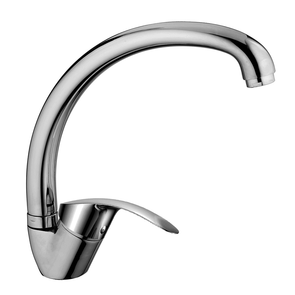 Смеситель Decoroom DR-68021 одноручный для кухни с высоким поворотным изливом, фото 1
