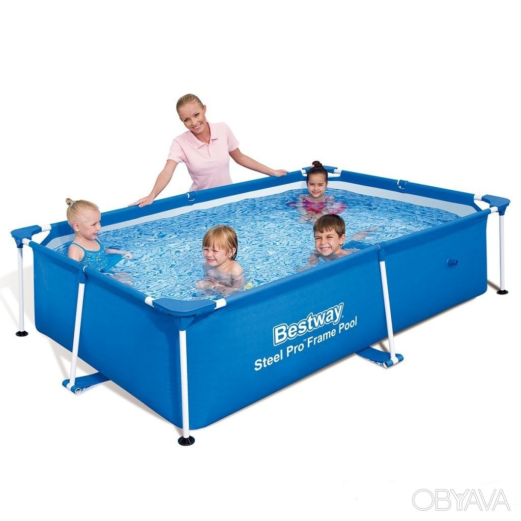 Каркасный бассейн Bestway 56402. Детский Splash and Play Frame 239 х 150 х 58 см  