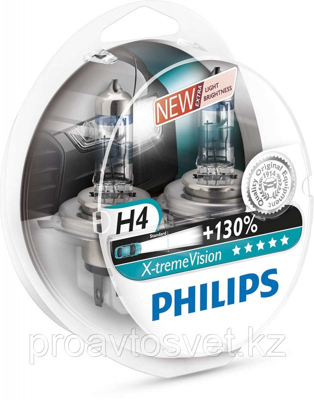 PHILIPS H4 12342 X-Treme Vision+130 12V S2																																	