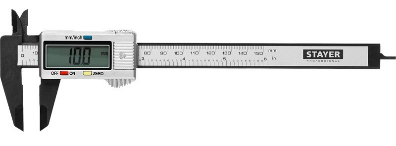 STAYER MASTER штангенциркуль электронный, композитные материалы, 150мм (34411-150) - фото 2 - id-p61329746