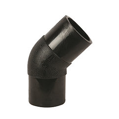 Отвод полиэтиленовый 45* 225 мм SDR 11 ПЭ 100