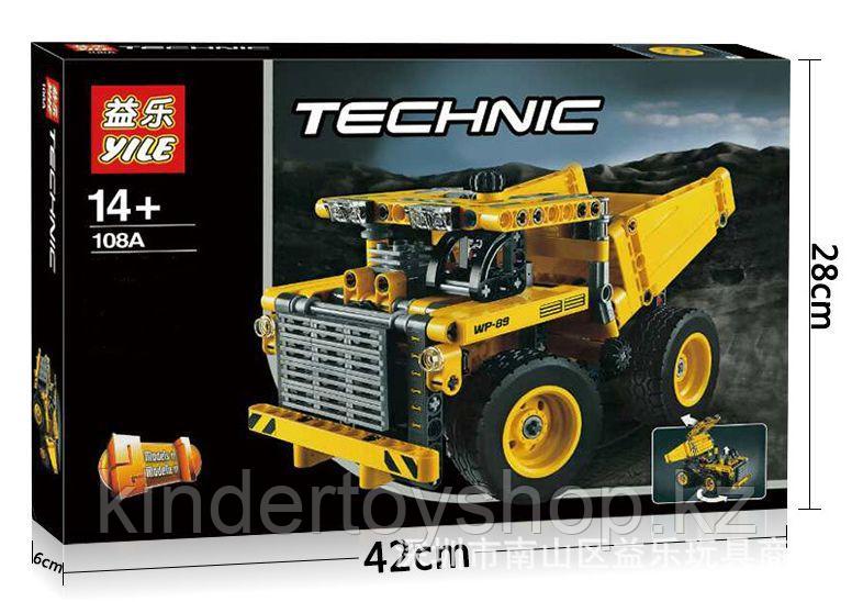 Конструктор YILE 108A 2 в 1 Лего Техник аналог 42035 Lego Technic Карьерный грузовик