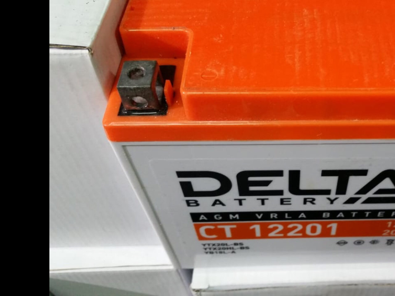 Аккумулятор Delta 12V 20Ah