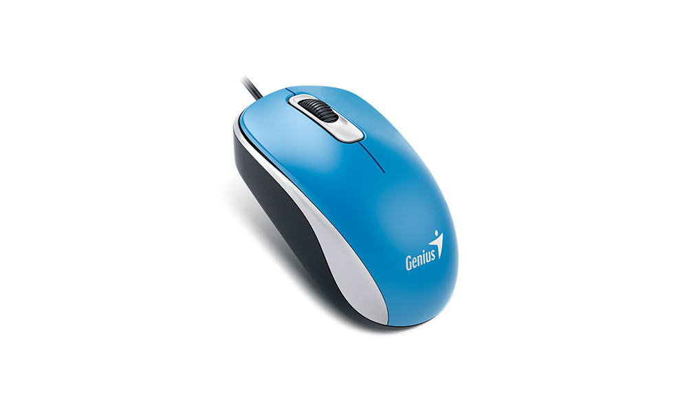 Genius DX-110 мышь проводная USB цвет синий