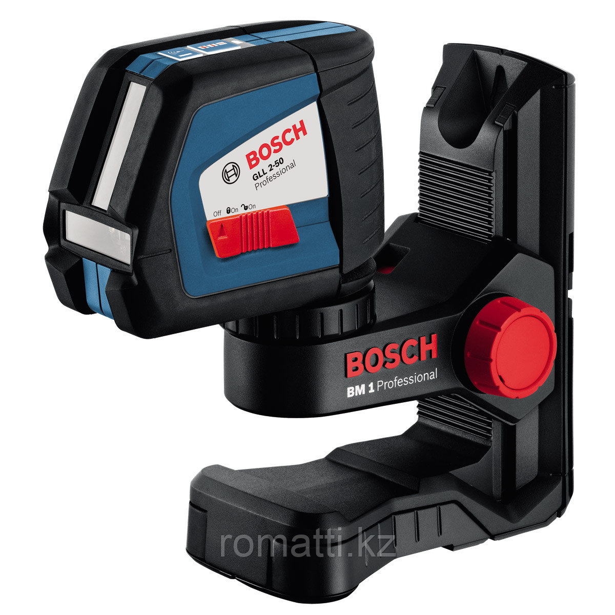 Линейный лазерный нивелир  Bosch GLL 2-50 + BM1