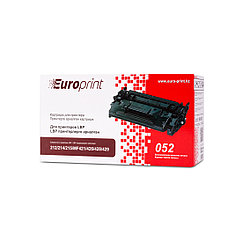 Картридж, Europrint, EPC-052, Для принтеров Canon LBP212/214/215/MF421/426/428/429, 3100 страниц.
