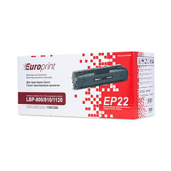 Картридж, Europrint, EPC-EP22, Для принтеров Canon LBP-800/810/1120, 2500 страниц.