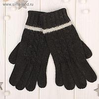 Перчатки женские "Далия", размер 16 (р-р произв. 8), цвет чёрный