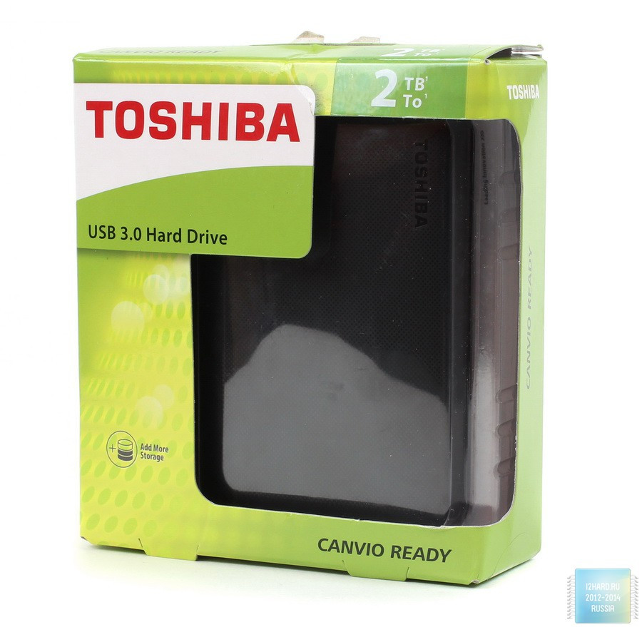 Внешний жесткий диск TOSHIBA 2TB