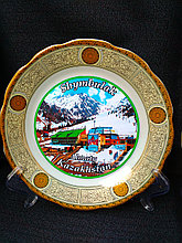 Сувенирные тарелки на тему Казахстан Алматы