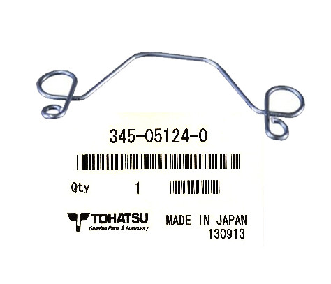 Tohatsu Т 30-18 пруж кикст (по одной) 345-05124-0 - фото 1 - id-p61344420