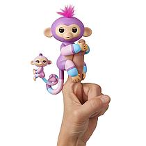 Интерактивные обезьянки Fingerlings двойные