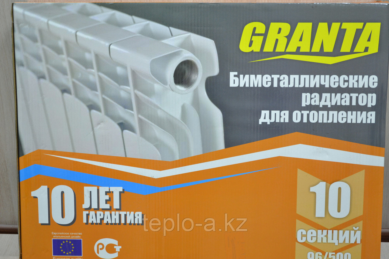 Радиатор биметал. GRANTA 500/100