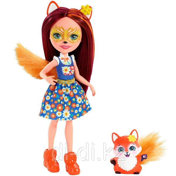 Mattel Enchantimals Кукла с питомцем Фелисити Лис