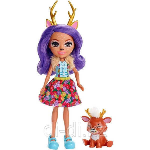 Mattel Enchantimals Кукла Данесса Оления