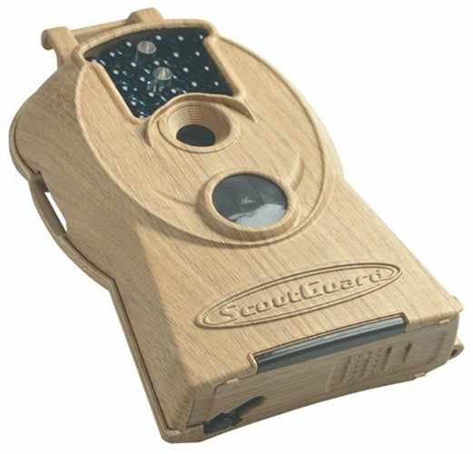 Стилизация "под дерево" позволяет фотоловушке гармонично вписаться в окружающую обстановку