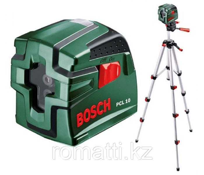 Лазерный нивелир Bosch PCL 10 SET - фото 1 - id-p4159134