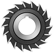 Фрезы дисковые 3-х сторонние Р6М5 тип 1 (с прямыми зубьями)