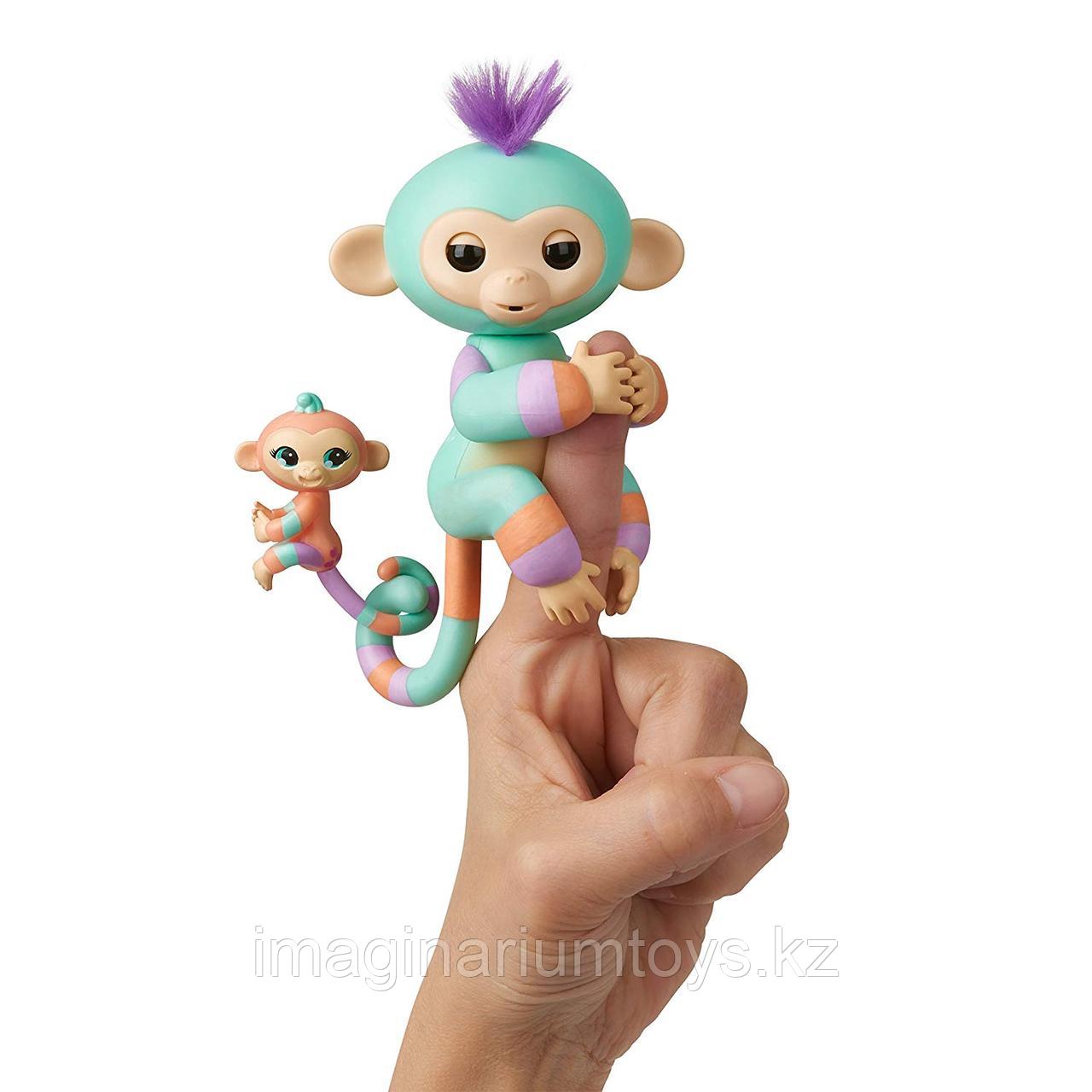 Интерактивные обезьянки Fingerlings Данни и Жанна - фото 1 - id-p61379727