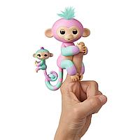 Fingerlings интерактивные обезьянки Эшли и Ченс, фото 1