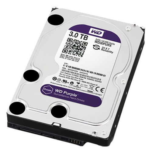Жесткий диск HDD 3000Gb Purple Western Digital