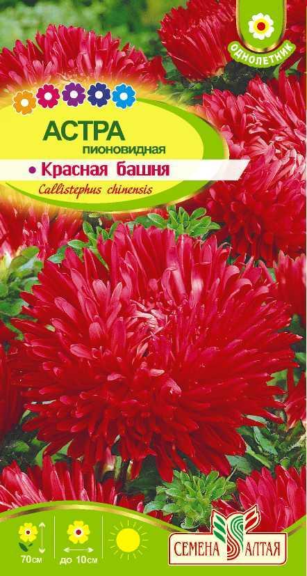 Астра пионовидная Красная башня 0,2гр