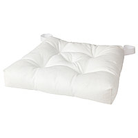 Подушка на стул МАЛИНДА белый ИКЕА, IKEA  , фото 1