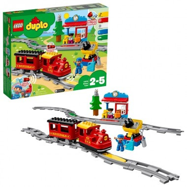 Lego Duplo 10874 Игрушка Дупло Поезд на паровой тяге