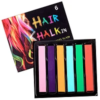 Мелки для временной окраски волос Hair Chalk  6