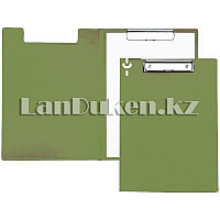 Папка планшет А4 с зажимом (светло-зеленая)