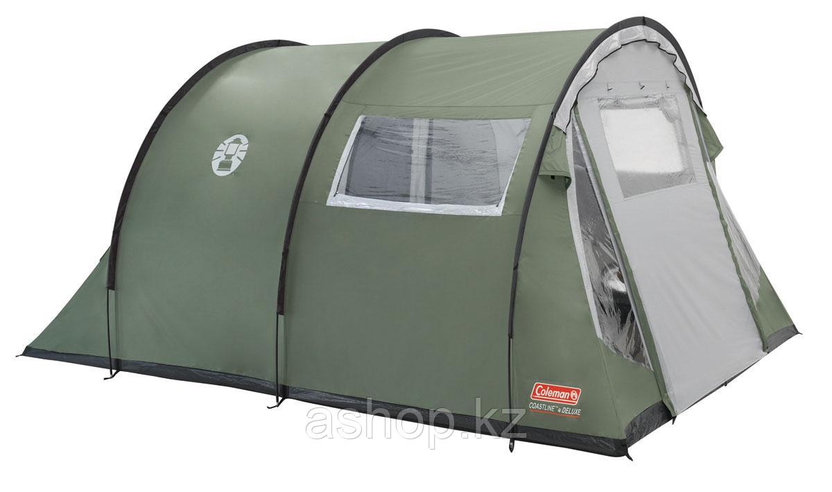 Палатка кемпинговая Coleman Coastline 6 Deluxe, Кол-во человек: 6, Входов/комнат: 3/3, Тамбуров: 1, Внутренняя