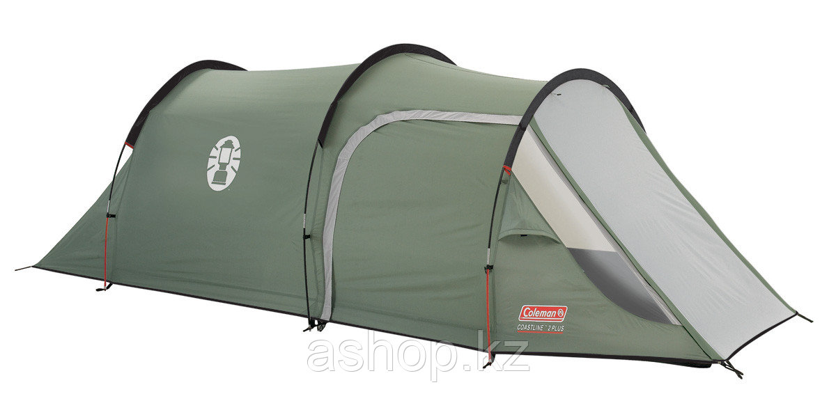 Палатка кемпинговая Coleman Coastline 2 Plus, Кол-во человек: 2, Входов/комнат: 3/1, Тамбуров: 1, Внутренняя п