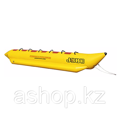 Буксируемый водный аттракцион банан Jobe Aqua Rider 6P, Кол-во мест: 6, 6 мягких ручек, Безопасность на воде:
