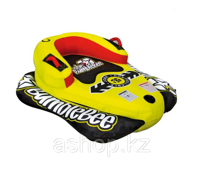 Буксируемый водный аттракцион плюшка Jobe Bumble bee 1P, Кол-во мест: 1, 2 шт, покрыты неопреном, Безопасность