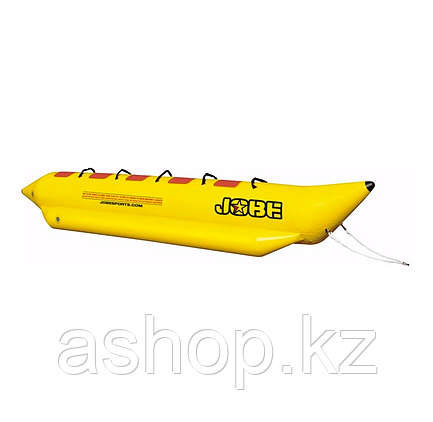 Буксируемый водный аттракцион банан Jobe Aqua Rider 5P, Кол-во мест: 5, 5 мягких ручек, Безопасность на воде: