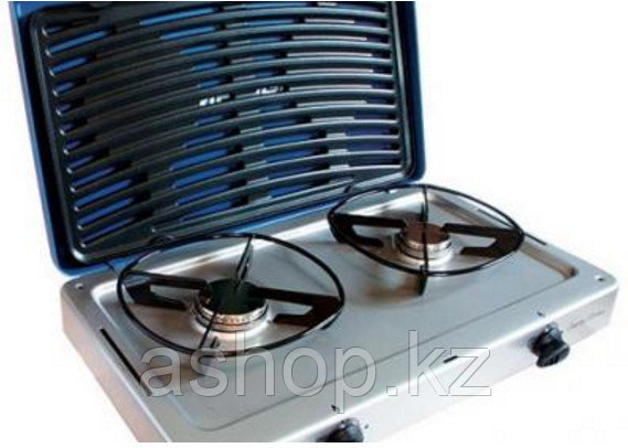 Плитка газовая горизонтальная Campingaz Camping Kitchen Grill, Мощность: 1700 Вт + 2300 Вт, Регулировка мощнос