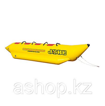 Буксируемый водный аттракцион банан Jobe Aqua Rider 4P, Кол-во мест: 4, 4 мягкие ручки, Безопасность на воде: