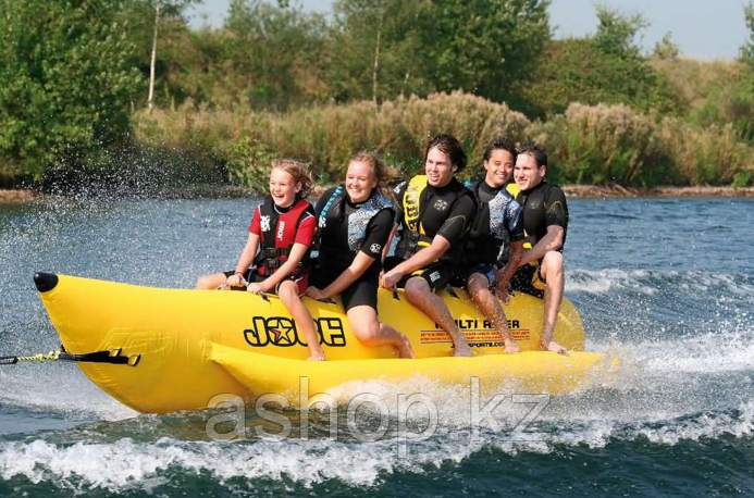 Буксируемый водный аттракцион банан Jobe Multi Rider Long 5P, Кол-во мест: 5, 5, Безопасность на воде: Да, Дре