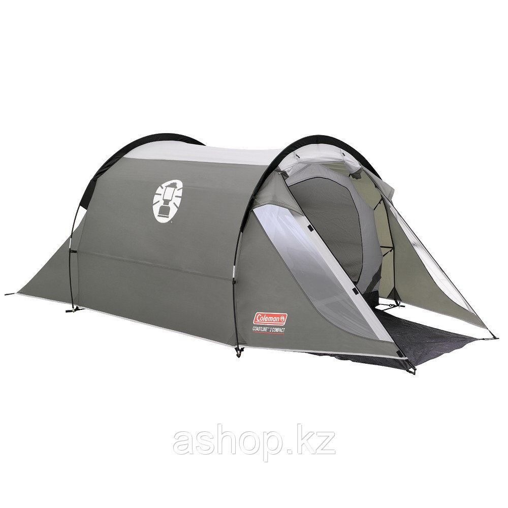 Палатка кемпинговый Coleman Coastline 2 Compact, Кол-во человек: 2, Входов/комнат: 2/2, Тамбуров: 2, Внутрення