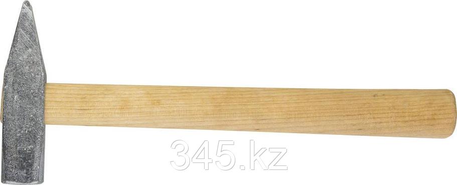 Молоток слесарный 400 г с деревянной рукояткой, оцинкованный, НИЗ 2000-04, фото 2