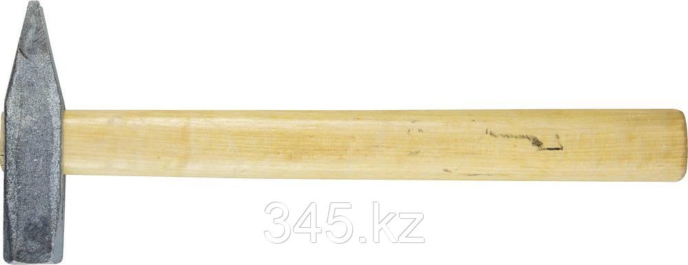 Молоток слесарный 500 г с деревянной рукояткой, оцинкованный, НИЗ 2000-05 - фото 1 - id-p45280956