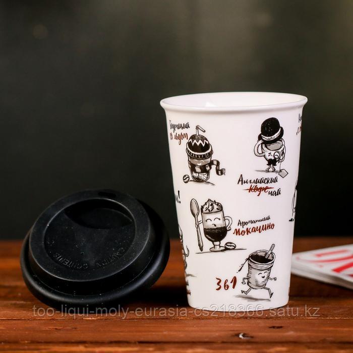 Термостакан "Кофе", 360 мл - фото 5 - id-p61398183