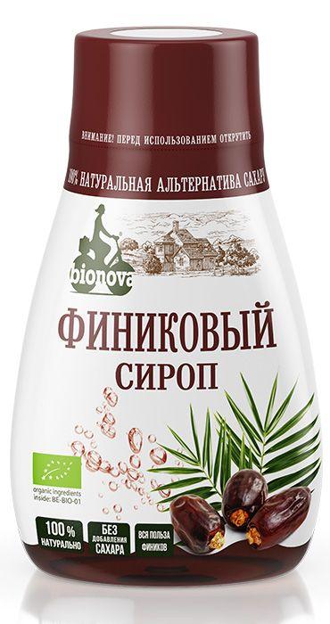 Органический финиковый сироп Bionova 230 г