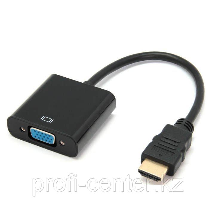 Переходник, iPower, HDVGAB, HDMI на VGA, Чёрный