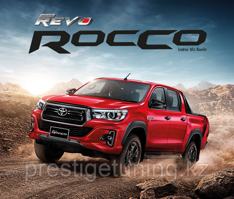 Рестайлинг комплект на Toyota Hilux/Revo 2016-19 дизайн ROCCO, фото 1