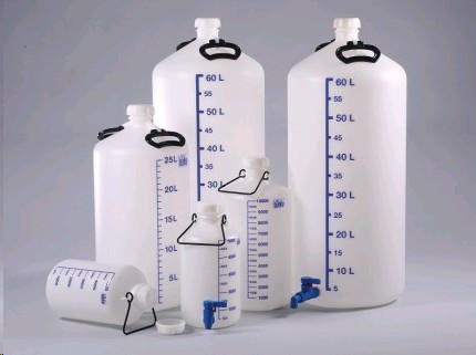 Бутыль для хранения со шкалой, V-10 л, d бут-206 мм, d горл-50 мм - фото 1 - id-p4577762