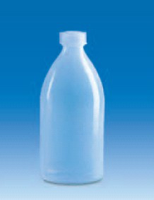 Бутыль узкогорлая полиэтиленовая, V-10 мл, винт.крышка (PE-LD) (VITLAB) - фото 1 - id-p4577781