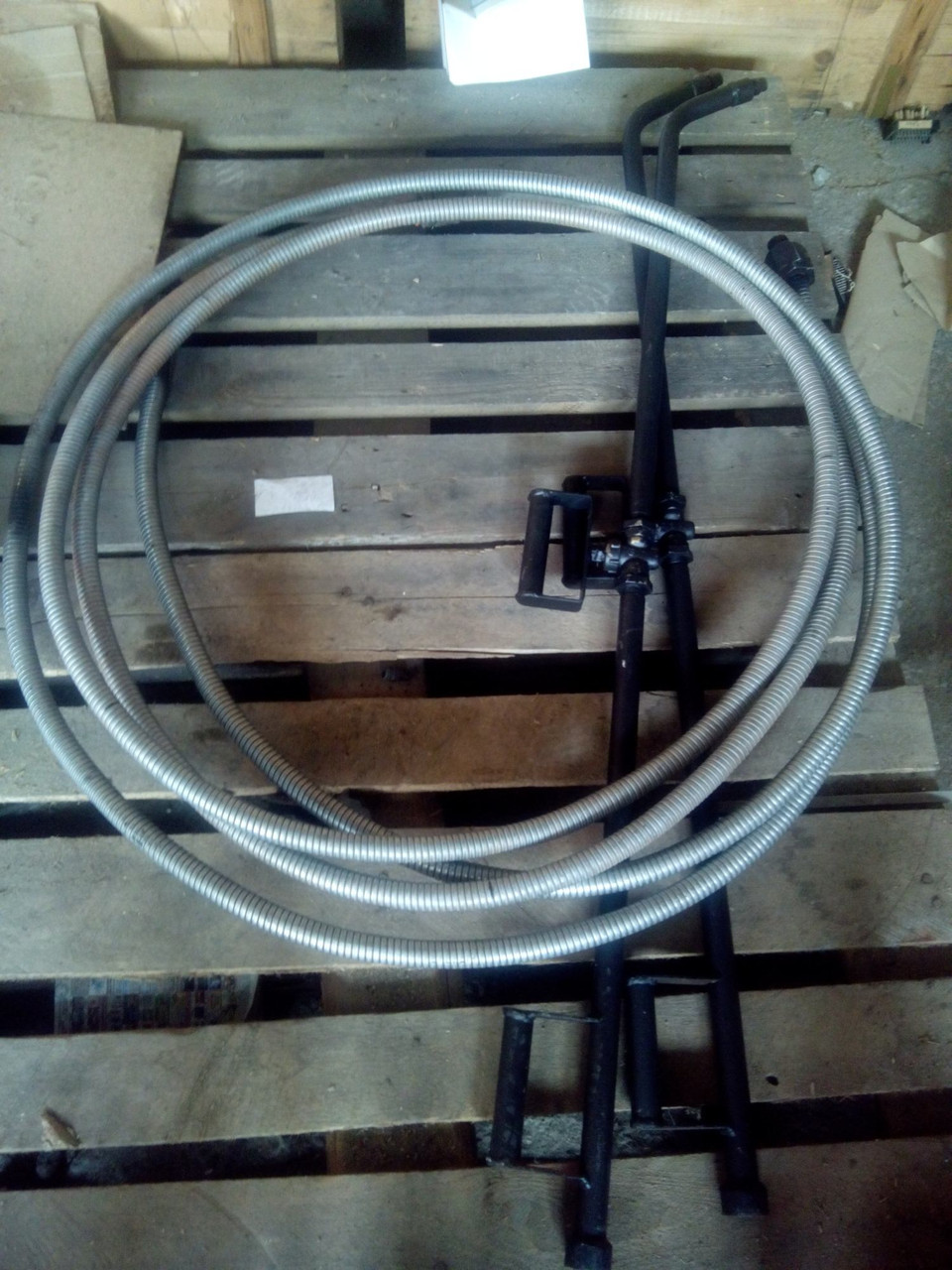 Шланг ручного розлива ДС-39А 14.00.010 (Ду20, L=5м, с арматурой) 